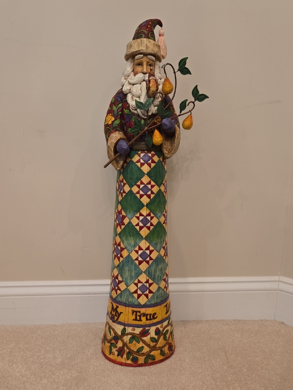 Jim Shore "On The First Day Of Christmas" STATUE